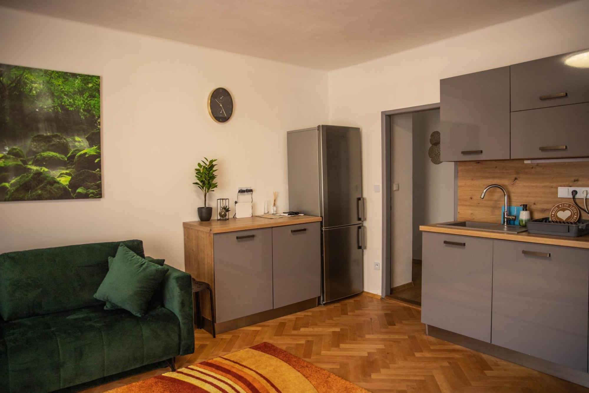 Prostorny Byt V Centru U Reky, 2 Loznice, Balkon Hradec Kralove Exterior photo
